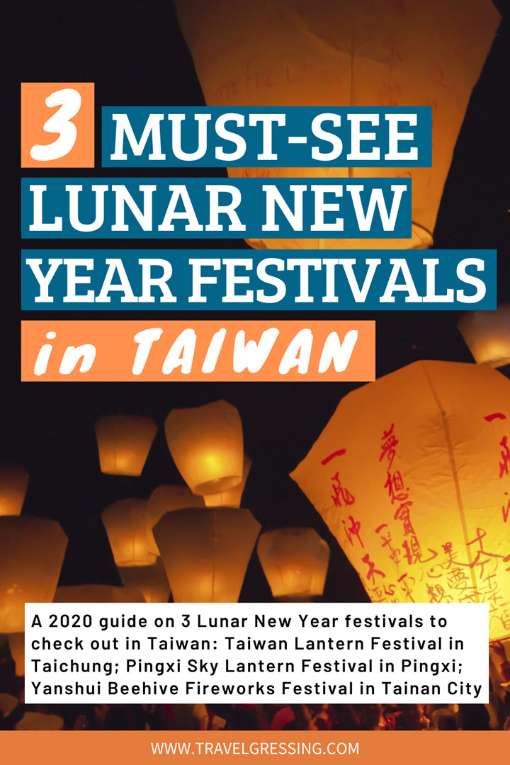 3 Must-See Lunar New Year Festivals in Taiwan 2020