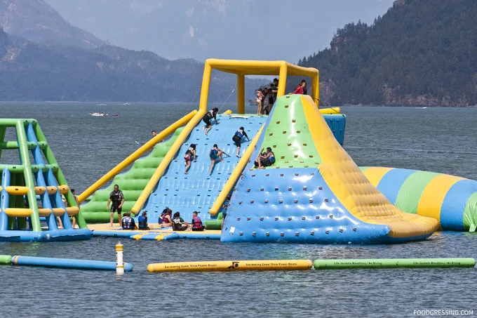 Get wet n wild at the water park (Harrison Hot Springs, BC)