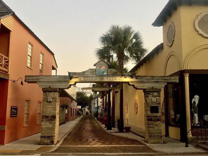 Things to do in St. Augustine Florida in 2020: Take a stroll on the oldest street in America, Aviles Street