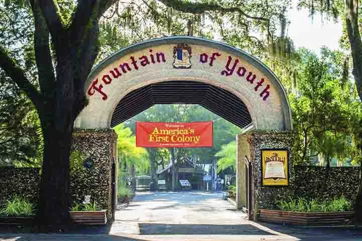 Things to do in St. Augustine Florida in 2020: drink from The Fountain of Youth