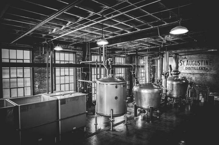 Things to do in St. Augustine Florida in 2020: sample smallbatch spirits at the St Augustine Distillery