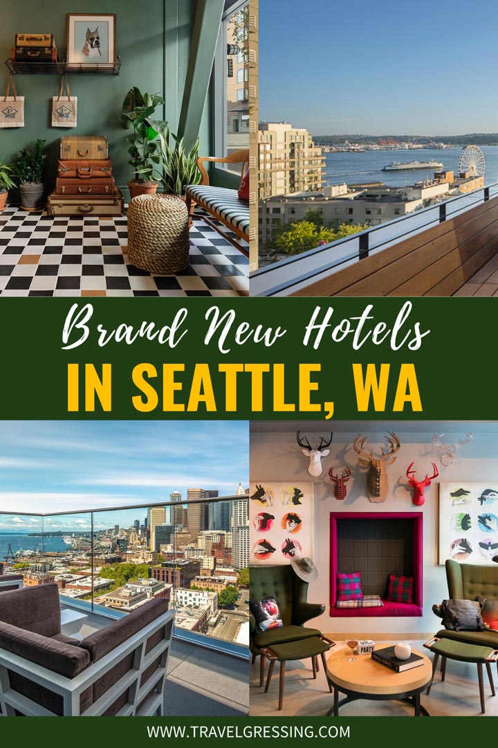 If you're looking for a place to stay while visiting Seattle, why not try a brand new hotel?  Here is a list of new hotels in Seattle which will be opening in 2020 or are newly opened between 2017 and 2019.