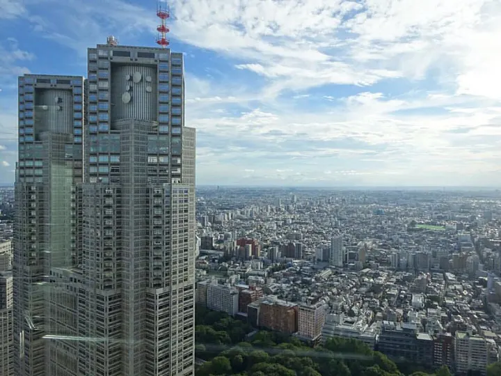 11 Best Places to View the Tokyo Skyline for Free: Shinjuku Sumitomo Building (Shinjuku City)