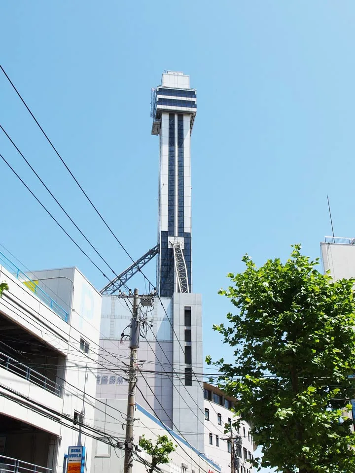 11 Best Places to View the Tokyo Skyline for Free: Tower Hall Funabori (Edogawa City)