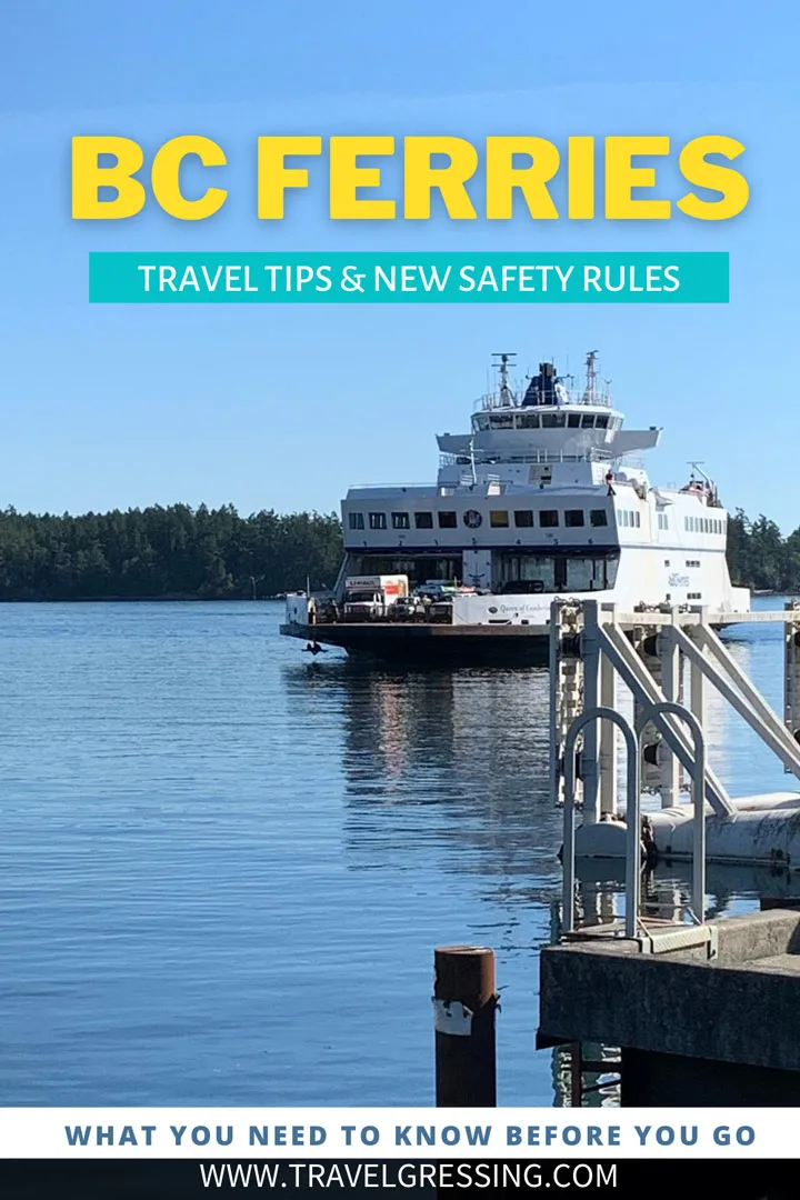 BC Ferries Travel Tips & New Rules