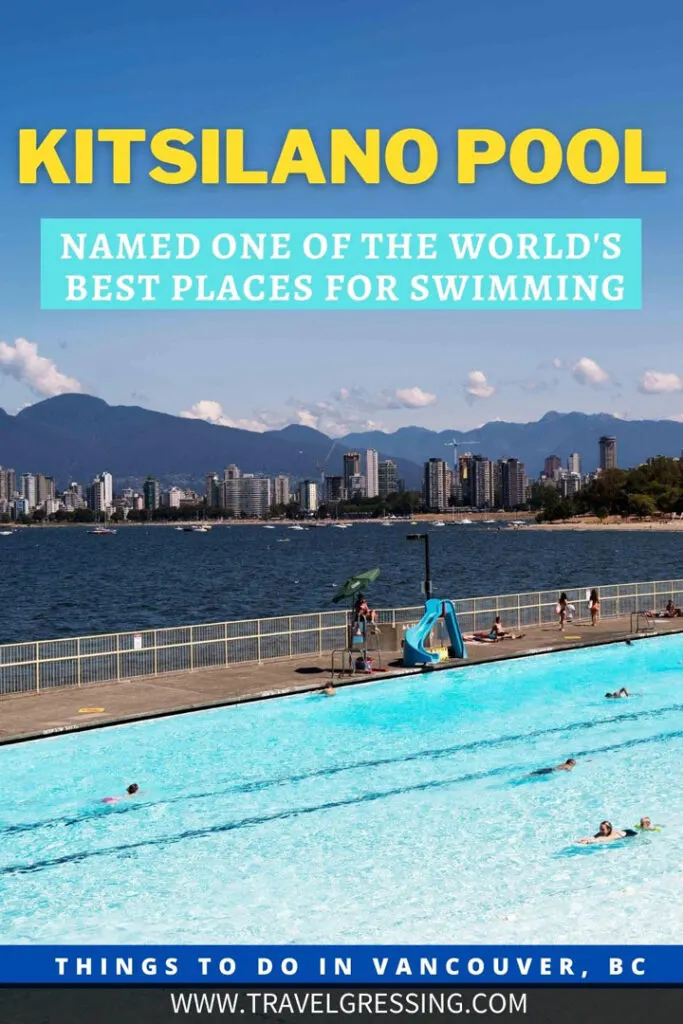 Kitsilano Pool in Vancouver