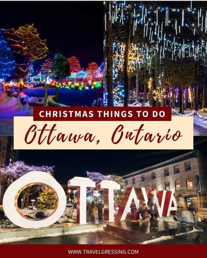 Christmas things to do Ottawa 2020