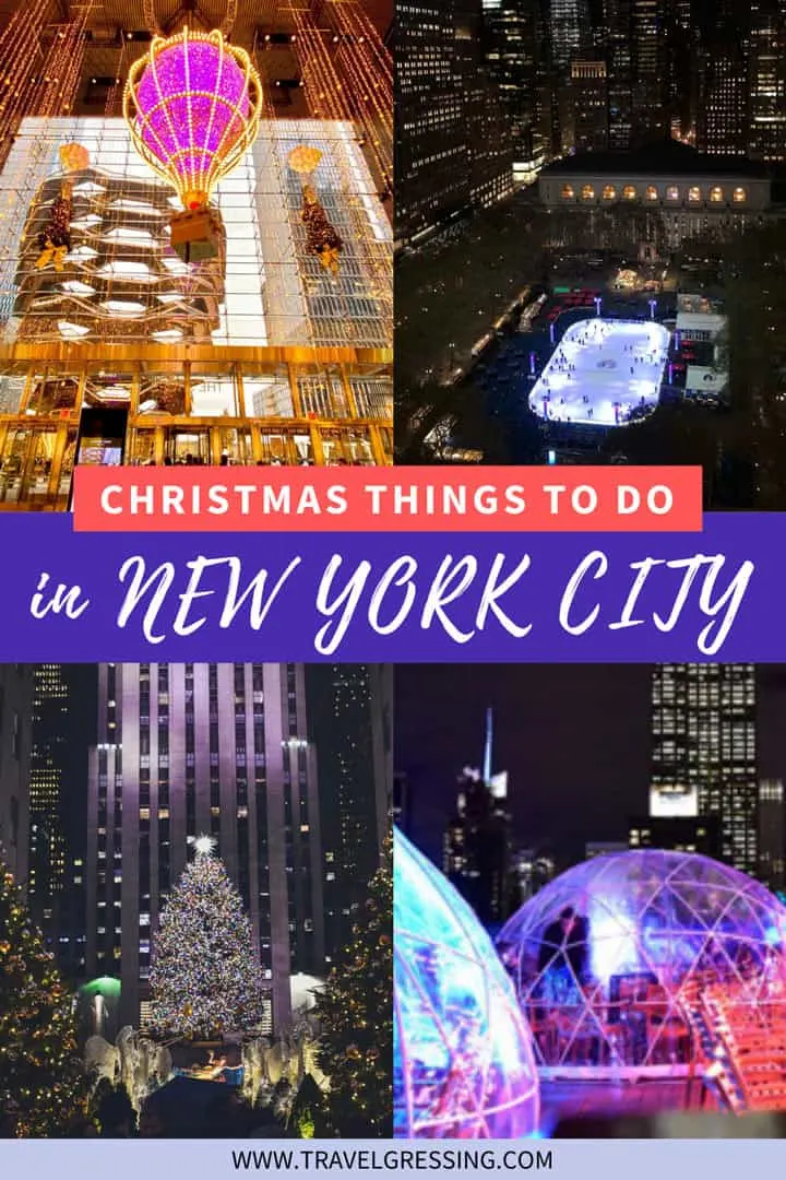 Christmas Things to Do New York City 2020