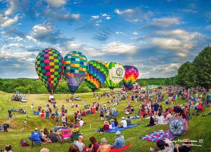 The Great Galena Balloon Race 2022 at Eagle Ridge Resort & Spa