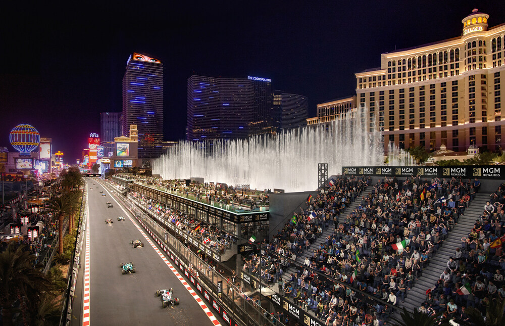 Luxury Bellagio Fountain Club Revealed For Formula 1 Heineken Silver Las Vegas Grand Prix 2023; Packages Now Available