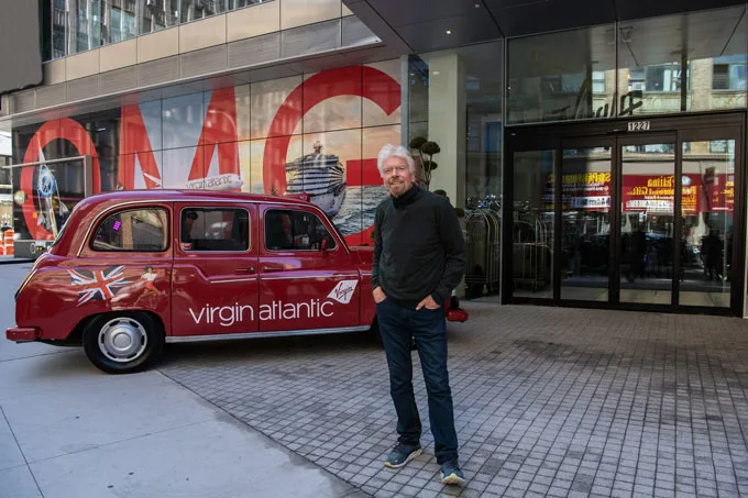 Virgin Atlantic Brings London to NYC with "Taxi For Takeoff"