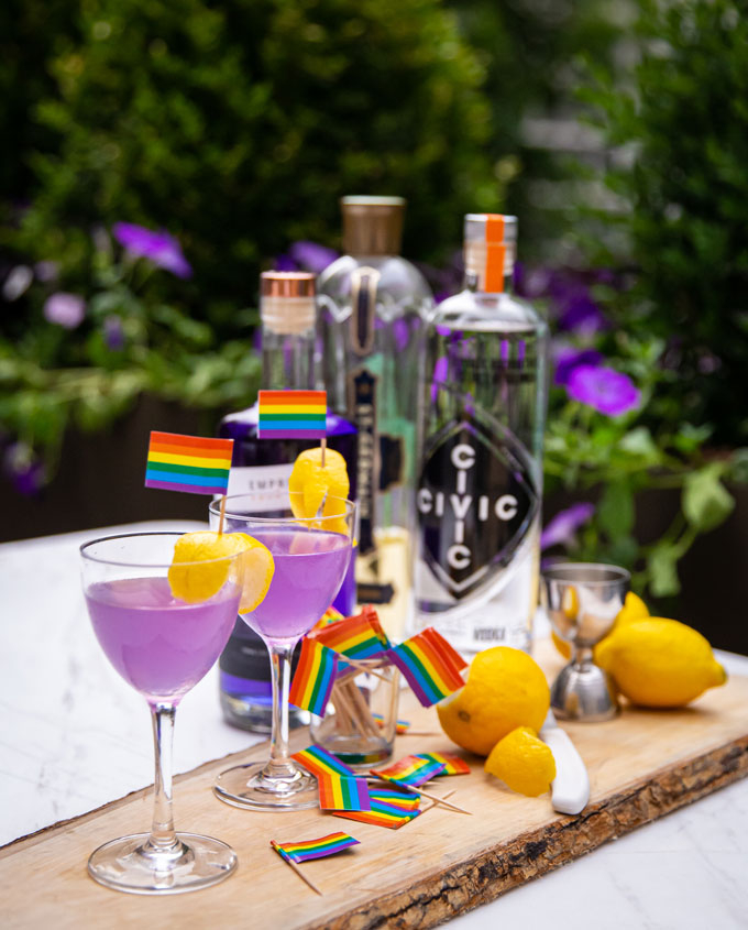 Fairmont Washington, D.C., Georgetown is celebrating Pride Month this June with the Love Wins Cocktail.  